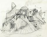 Ephemera - Island Project postcard by Robert Smithson contemporary artwork print