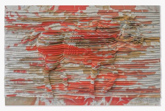 Telebiao-1 by Zhang Xiaodong contemporary artwork Works on Paper