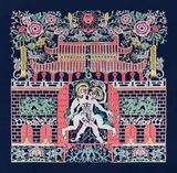 Gate by Xiyadie contemporary artwork works on paper