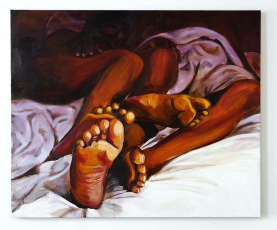 If I Were Thou Id Call Me Us II by Bhasha Chakrabarti contemporary artwork Painting