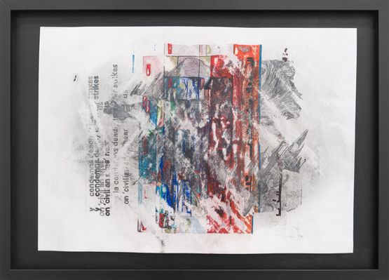 Tulip 10 by Amna Almemari contemporary artwork Works on Paper