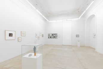 Contemporary art exhibition Meret Oppenheim Andenken at Galerie Krinzinger Seilerstatte 16 Vienna Austria