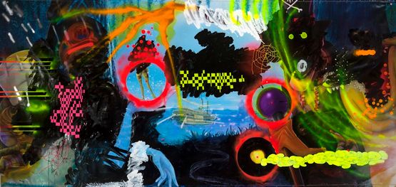 False Grip by Judy Darragh contemporary artwork Painting