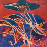 Flores by Studio Lenca contemporary artwork painting