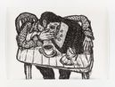 Waiting Rituals 03 by Khaled Jarada contemporary artwork Works on Paper