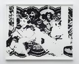 Afrita Hanem II by Zoulikha Bouabdellah contemporary artwork works on paper
