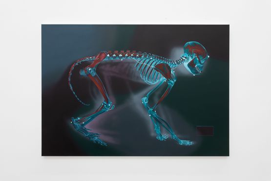 Out of Breath by Alex Dordoy contemporary artwork Painting