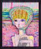the way she feels by Del Kathryn Barton contemporary artwork Painting