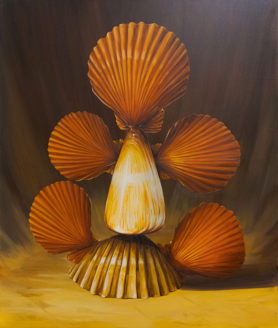 New Monument by Christopher Bassi contemporary artwork Painting