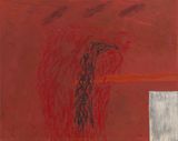 Horizon cut to the heart by Hiu Tung Lau contemporary artwork painting