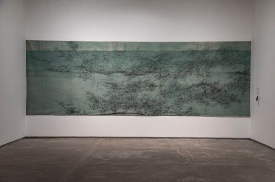 Crater  II by Rai contemporary artwork Works on Paper