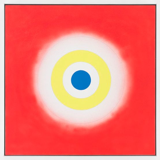 Mysteries Costa del Sol by Kenneth Noland contemporary artwork Painting