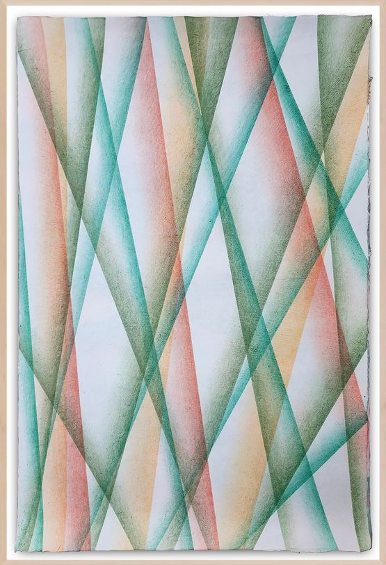 Horizontality 6 by Kiwon Park contemporary artwork Painting