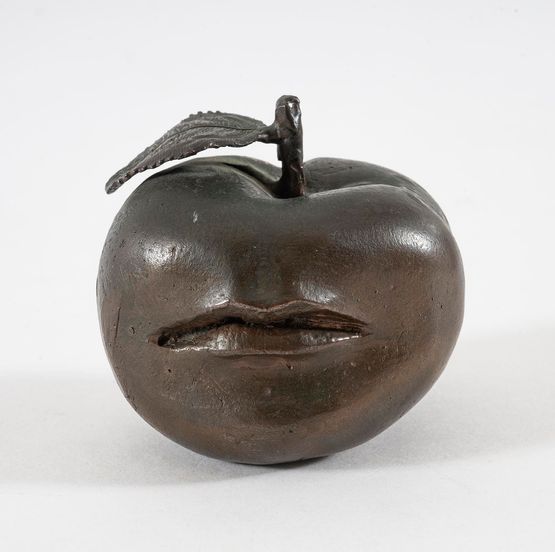 Pomme bouche petit modele by Claude Lalanne contemporary artwork Sculpture