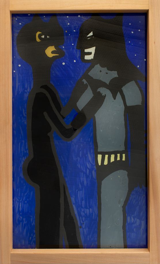Batman II by Claudia Kogachi contemporary artwork Painting