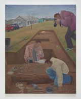 How To Dig a Shallow Grave by Yaerim Ryu contemporary artwork painting
