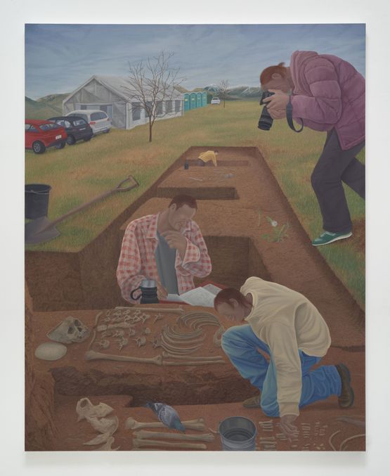 How To Dig a Shallow Grave by Yaerim Ryu contemporary artwork Painting