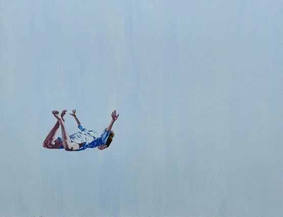 Falling 2 by Alexandra Jabre contemporary artwork Painting