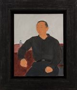 Head of the Reception Department by Wu Yi contemporary artwork painting