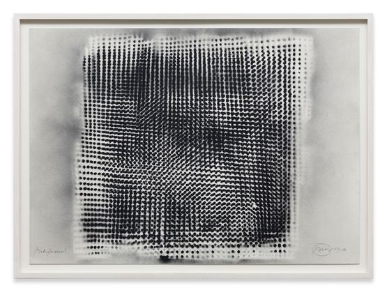 Interferenz by Otto Piene contemporary artwork Painting