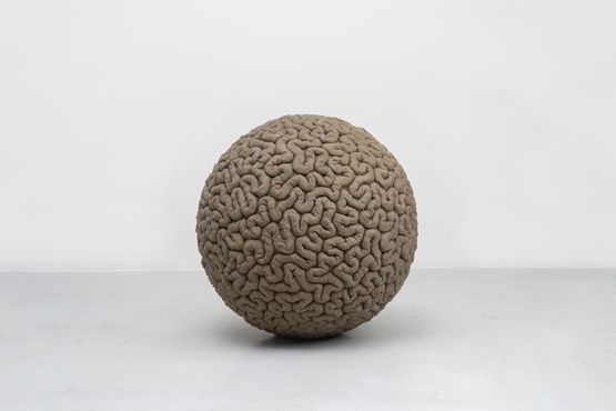 Inside out concrete by Mona Hatoum contemporary artwork Sculpture