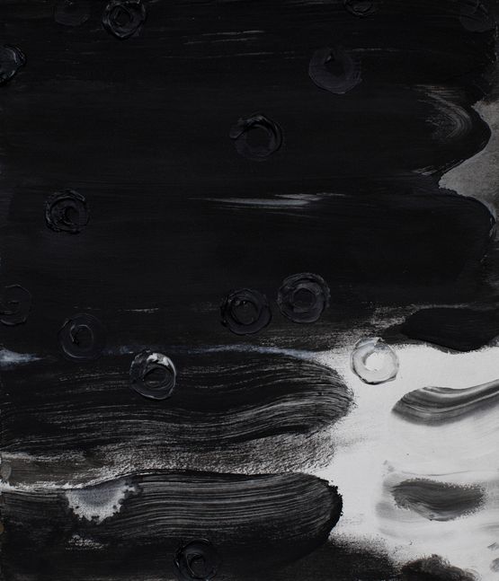 Rubbing Rain Series by Jian-Jun Zhang contemporary artwork Painting