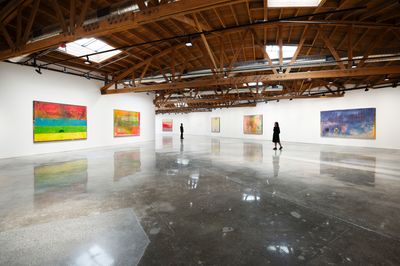 Frank Bowlings Ebullient Landscapes at Hauser  Wirth