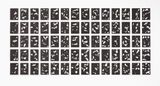 Movement Image Time 1-70 by Jeena Shin contemporary artwork works on paper
