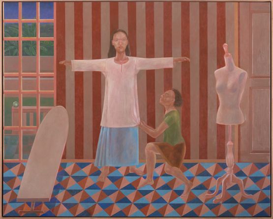 Baju Kurung by Noor Mahnun Anum contemporary artwork Painting