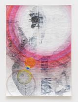 Swansong III by Gabriel Vormstein contemporary artwork drawing painting works on paper