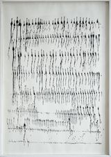 Zeichnung 29_VIII_682 by Oskar Holweck contemporary artwork drawing works on paper