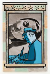 Windows 5 by David Salle contemporary artwork mixed media painting print