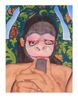 Monkey Busy by Edmondo Zanolini Mondo contemporary artwork Painting