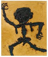 Linvincibile Jean The Invincible Jean by Piero Manzoni contemporary artwork painting