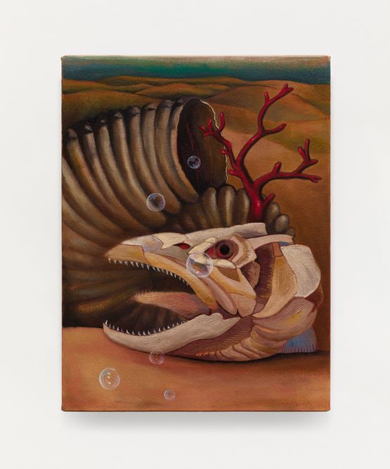 Bolhas by Anna Livia Taborda Monahan contemporary artwork Painting