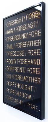 CompoundFORESIGHT by Kristin Bauer contemporary artwork mixed media