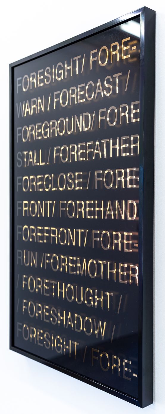 CompoundFORESIGHT by Kristin Bauer contemporary artwork Mixed Media