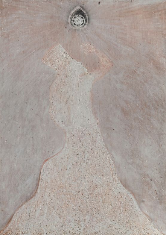 Darwish by Nasirun contemporary artwork Painting