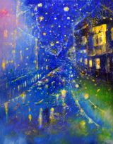 The Atelier of Stars by Karen Shiozawa contemporary artwork painting