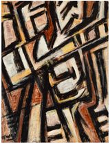 Formas III by Oswaldo Vigas contemporary artwork painting works on paper