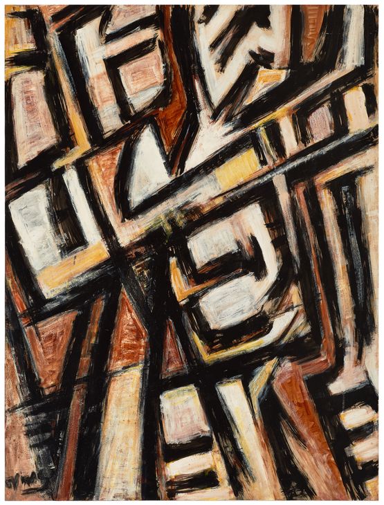 Formas III by Oswaldo Vigas contemporary artwork Painting