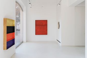 Contemporary art exhibition Manolo Ballesteros OLEO at Alzueta Gallery Turo Spain