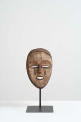 Vuvi Mask by Vuvi People Gabon contemporary artwork sculpture