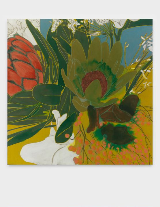 Winter Flowers XLIII by Francesco Clemente contemporary artwork Painting