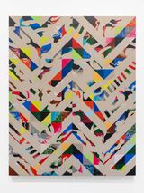 Exhausting Project 23-2 Conceptual Painting Disguised as a Retinal Painting by Kim Yong-Ik contemporary artwork painting