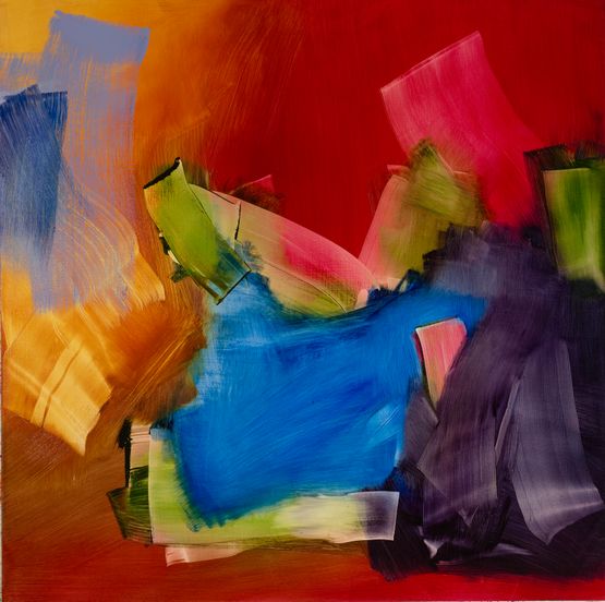 Cornbury II by Elise Ansel contemporary artwork Painting