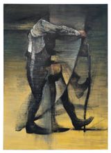 The Pace by Nikos Aslanidis contemporary artwork painting works on paper