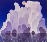 Clouds by Nicolas Party contemporary artwork works on paper