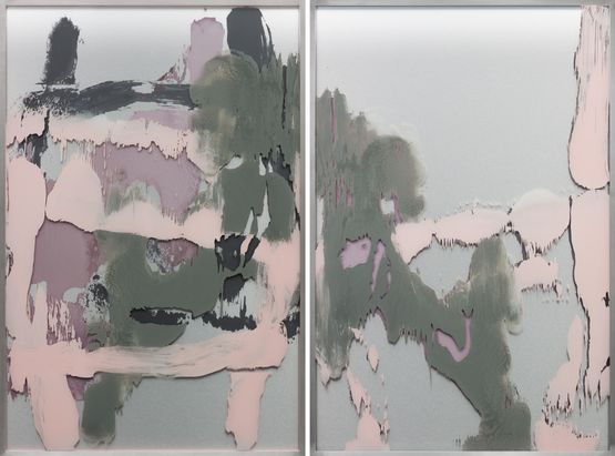 Wanderung von Grau by Michael Muller contemporary artwork Painting