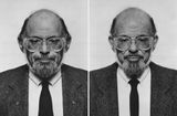Allen Ginsberg diptych by Jiri David contemporary artwork photography